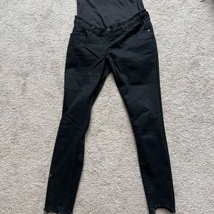 Abercrombie Maternity Skinny Jean Black Size 28/6